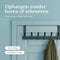 O’DADDY® Deurkapstok - 6 Haken - Deurhaak - Deurhanger - Deur kapstok hangend - Ophanghaak -