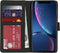 iMoshion Hoesje Geschikt voor iPhone Xr Hoesje Met Pasjeshouder - iMoshion Luxe Bookcase - Lichtblauw