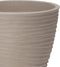 Pro Garden Plantenpot/bloempot Dunes - Tuin - stevig kunststof - zand/beige - D40 x H42 cm