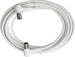 Axing BAK 753-00 - Antenne Aansluitkabel 7.50 m 85 dB - Wit
