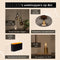 Lucide DANZA - Hanglamp - Ø 50 cm - 3xE27 - Dimbaar - Mat Goud / Messing