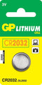 GP CR2032 - Lithium Knoopcel Batterij 3V 210 mAh (doosje van 10)