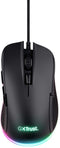 Trust GXT 922 Ybar - Bedrade Gaming Muis - 7200 DPI RGB - Zwart