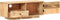 vidaXL - Tv-meubel - 90x30x35 - cm - massief - mangohout