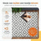 Goliving Buitenkleed Summer Diamond - Buitentapijt - UV- en weerbestendig - Multicolor