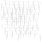 vidaXL - Kerstverlichting - ijspegel - met - 40 - LED's - acryl - koudwit
