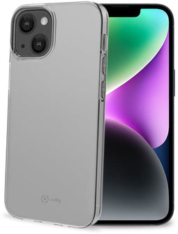 Celly Gelskin (iPhone 14) - Soft Case - Krasbestendig - Transparant