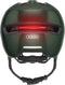ABUS HUD-Y - Fietshelm - Oplaadbare LED - Groen - M