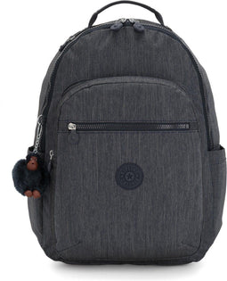 Kipling SEOUL - Rugzak - Gevoerde riemen 15 inch - Marine Navy