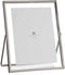 Giftdecor Fotolijstje voor 15 x 20 cm foto - zilver - metaal - Modern - frame 20 x 25 cm - staand