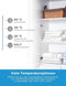 Midea MF10EW70B - Wasmachine Voorlader 7 kg 1400 RPM - A Energieklasse - Wit