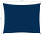 vidaXL Zonnescherm rechthoekig 5x6 m oxford stof blauw
