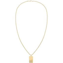 Tommy Hilfiger heren edelstalen ketting One Size Goud 32025009