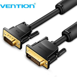 Vention DVI-I naar VGA kabel - Bidirectioneel 1080P 60Hz - Zwart (2 m)