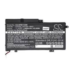 HP Pavilion 13-s000NT / Envy x360 M6-W - Batterij Type LE03XL - 11.4V 4000 mAh - Zwart