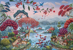 Clementoni - Puzzel - 2000 Stukjes - De Vredige Jungle - Puzzel Voor Volwassenen en Kinderen - High Quality Collection