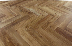 Tafelblad Visgraat Deens ovaal - 180x100x4 - Naturel - Eiken