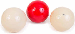 Aramith Caramboleballen - Rood, Wit, Wit - 57,2 mm