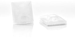 Plakzadel 12x12 mm naturel 100 stuks