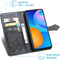 iMoshion Hoesje Geschikt voor Huawei P Smart (2021) Hoesje Met Pasjeshouder - iMoshion Mandala Bookcase - Zwart