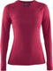 Craft Active - Tops Thermoset Dames - Slim fit lange mouwen - Zwart - Roze