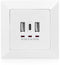 Digitus DA-70618 - USB-laadbus - 3 USB-poorten - Wit