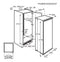 Electrolux LRB3DE18S - Integreerbare koelkast - 310 liter - DynamicAir-technologie