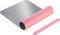 Sigel SI-SA605 - Bureauonderlegger - Dubbelzijdig - 80 x 30 cm - Roze/Zilver
