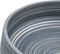 vidaXL - Opzetwasbak - rond - Φ41x14 - cm - keramiek - grijs