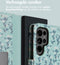 imoshion Hoesje Geschikt voor Samsung Galaxy S24 Ultra Hoesje Met Pasjeshouder - imoshion Design Bookcase smartphone - Meerkleurig / Blue Flowers