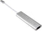 Silverstone EP11 - USB 3.2 type-C naar VGA kabel - 10cm - Zilver