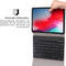 Bluetooth Keyboard Bookcase QWERTY Geschikt voor de iPad Pro 11 (2020) - Zwart