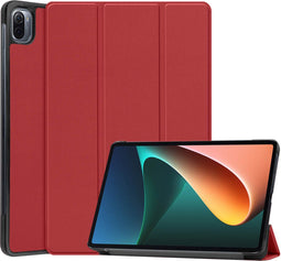 imoshion Xiaomi Pad 5 Pro / Pad 5 - Trifold Bookcase - Auto-wake functie - Rood