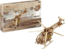 1:30 Revell 00611 Tiny Adventures - Helikopter - Functioneel Model Houten Modelbouwpakket