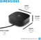 HP 5TW10AA - USB-C Dock G5 - Thunderbolt 4 100W - Zwart