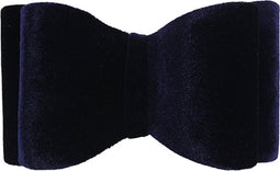 Cupid & comet luxury vlinderstrik fluweel blauw