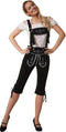 dressforfun Lederhose Tegernsee - Verkleedkostuum - Zwart - XL