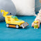 PAW Patrol Aqua Pups - Transformerend Hammerhead Shark-voertuig met Rubble-Speelfiguur