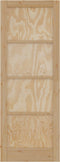 vidaXL - Interne - Deur - 'ORKDAL'78x211x4 - cm - Massief - Den - Hout