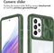 iMoshion Hoesje Geschikt voor Samsung Galaxy A53 Hoesje - iMoshion Camslider Backcover - Donkergroen