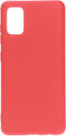 Mobiparts Samsung Galaxy A41 (2020) - Silicone Cover - Soft-touch - Rood