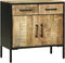 vidaXL - Dressoir - 70x35x70 - cm - Massief - Ruwhouten - Mango