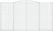 vidaXL - Schanskorven - 2 - st - gewelfd - 400x30x220/240 - cm - ijzer