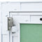 vidaXL - Toegangsplateau - met - aluminium - frame - en - gipsplaat - 500x600 - mm
