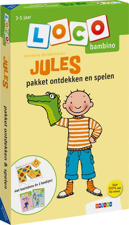 Loco Jules pakket ontdekken en spelen. 3+