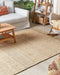 ABANA - Jute vloerkleed - Beige - 140 x 200 cm - Jute