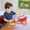 New Classic Toys® Houten Speelgoedkassa - Kassa met Scanner en Pinapparaat - Rood