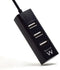 Ewent EW1123 - USB Hub 2.0 - 4 poorts - Zwart