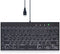 Perixx Periboard-429 - Toetsenbord Qwertz DE - Scissor switch - Zwart