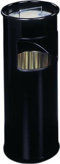 Durable 3330 333001 Afvalbak 17 l (l x b x h) 305 x 302 x 687 mm Zwart Met asbak 1 stuk(s)